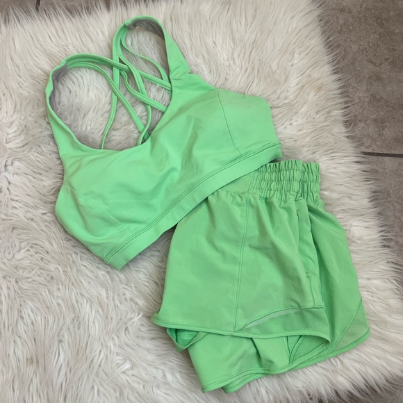 Lululemon Free To Be Serene Bra 6 Scream Green Light - Picture 2 of 3